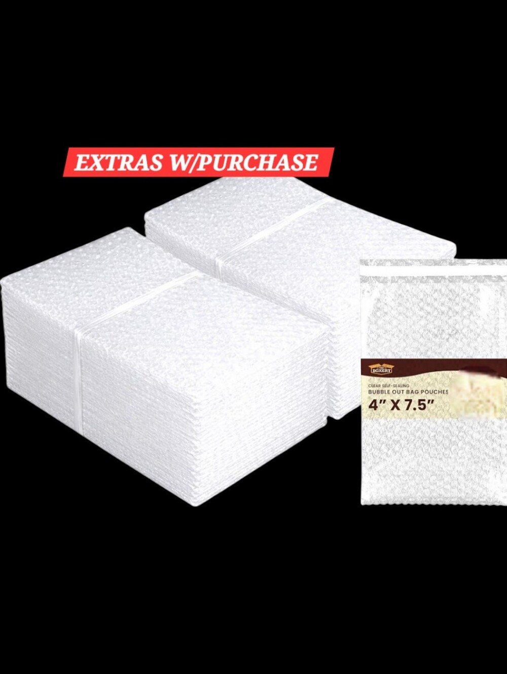 15ct. 4"x7.5" Clear Bubble Mailer ✨️PRICE FIRM✨️